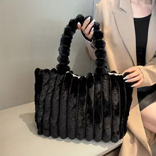 Load image into Gallery viewer, Londonsac Plush Tote bag