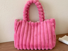 Load image into Gallery viewer, Londonsac Plush Tote bag