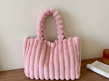 Load image into Gallery viewer, Londonsac Plush Tote bag